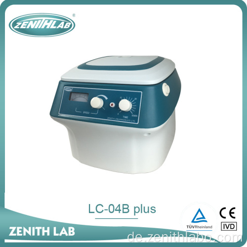 LC-04B plus Niedriggeschwindigkeitszentrifuge